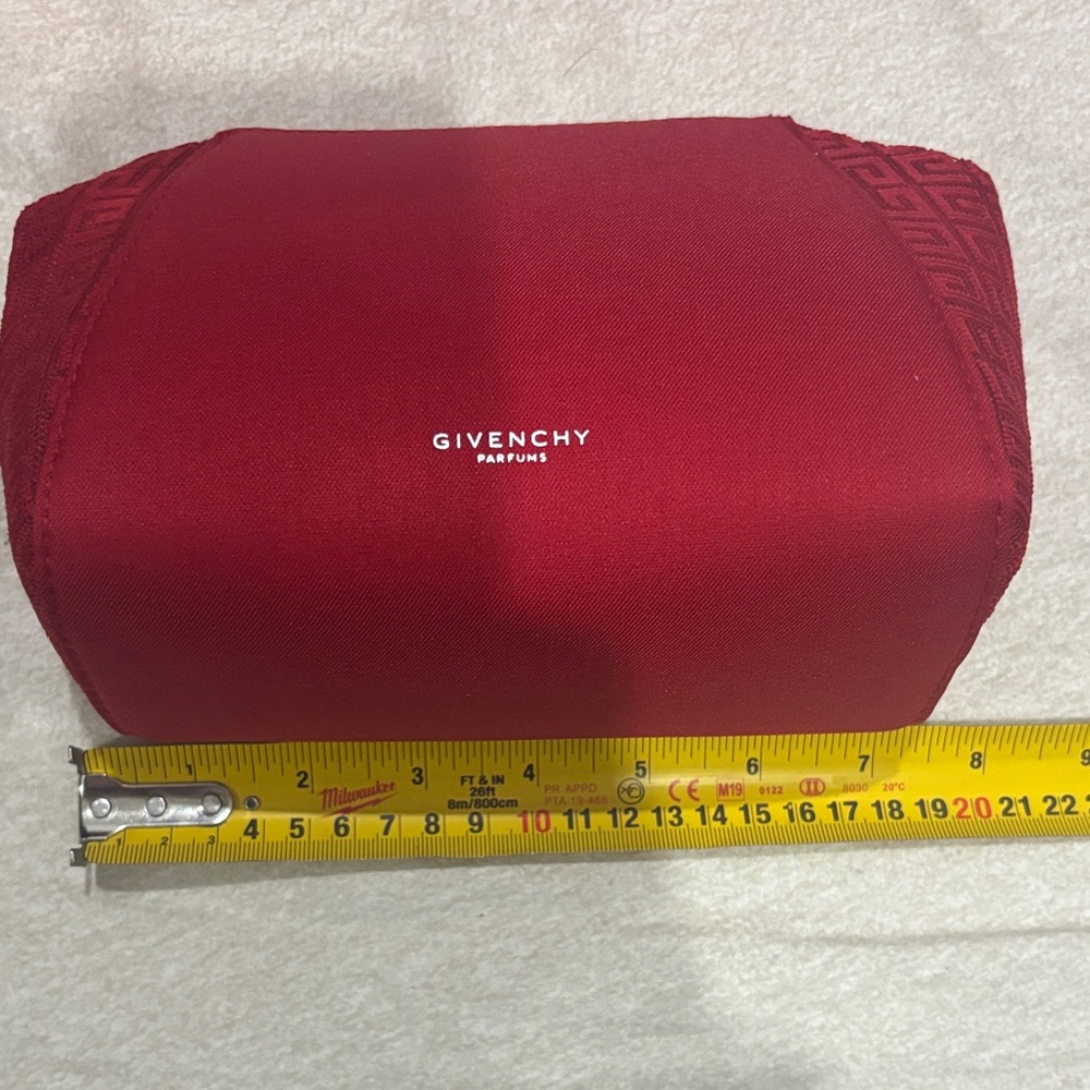 Givenchy Scarlet Red Pouch new in box